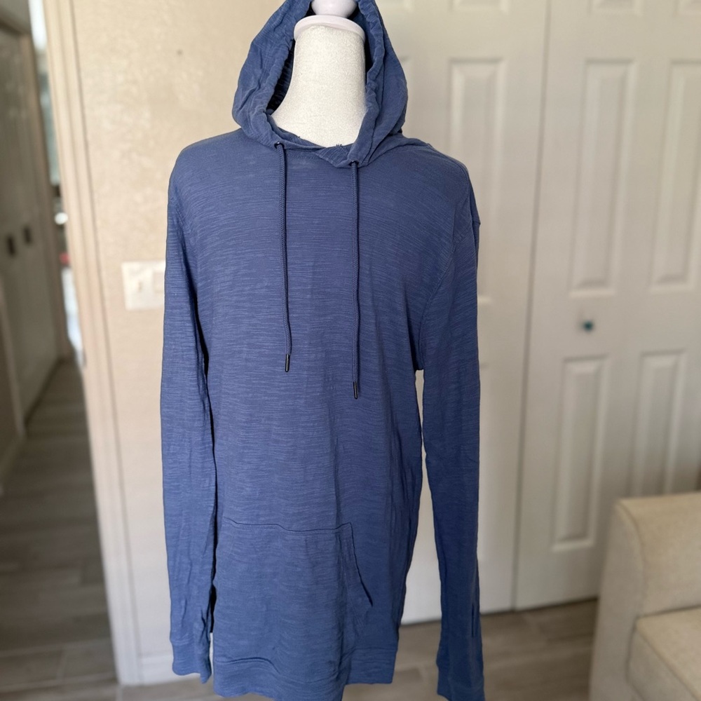 George Men's Slate Blue Hoodie